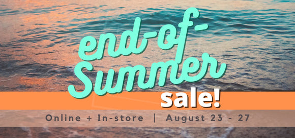 End-of-Summer Sale