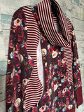 Nursing sweater tunic