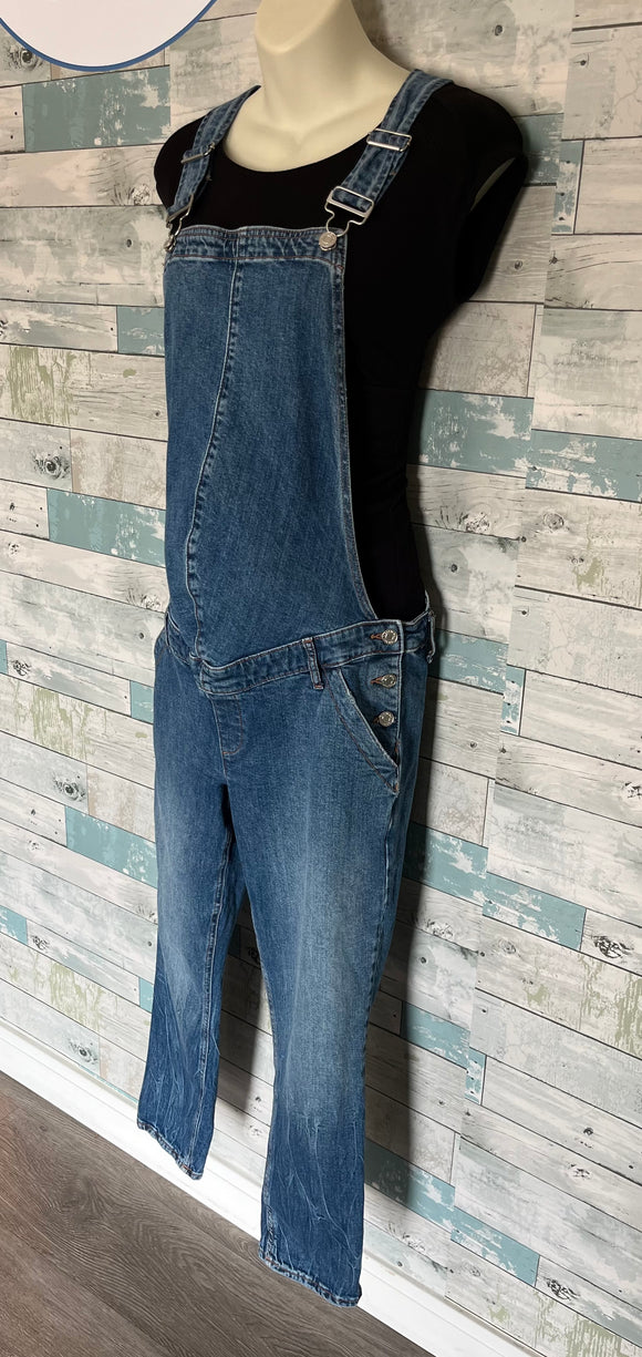 Gap Maternity denim overalls