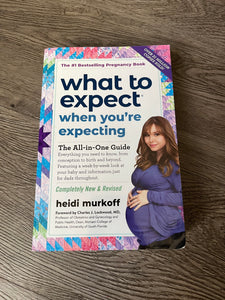 "What to expect when you're expecting" Pregnancy Book.