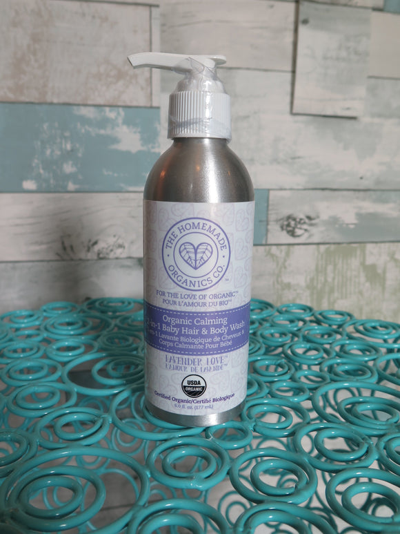 Organic Calming 2-in-1 Baby Hair and Body Wash