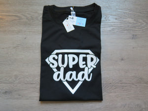 Mama Buzz "Super Dad" screenprint t-shirt