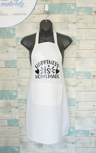Mama Buzz Apron - "Happiness is homemade"